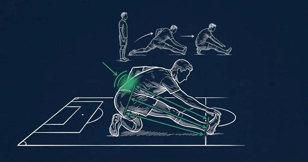 stretches for football.